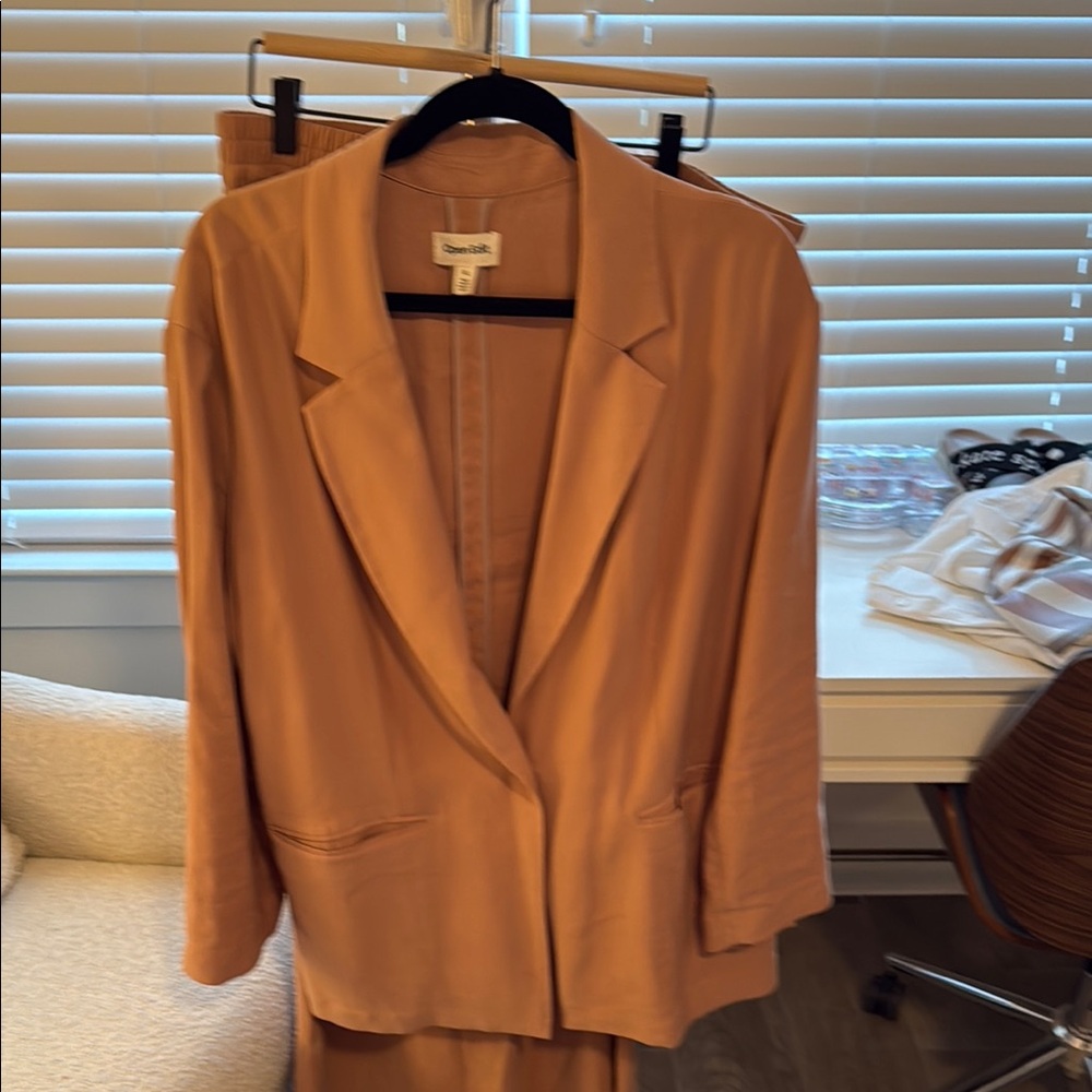 Open Edit blazer and pant set
